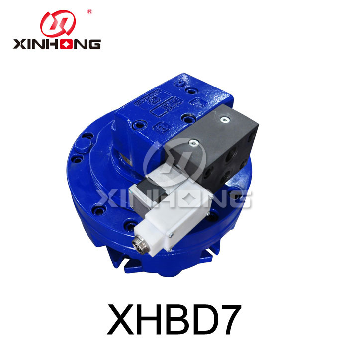 Motor de pistones radiales de cambio de velocidad para cabrestante
